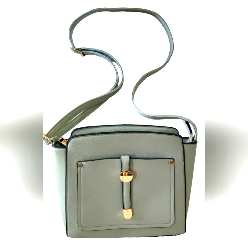 Fashion Front Pocket Crossbody Bag